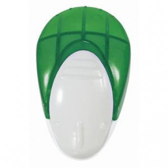 Купить Мемо-холдер на липучке с держателем для авторучки; зеленый; 6,5х2,5х4 см; пластик; тампопечать 