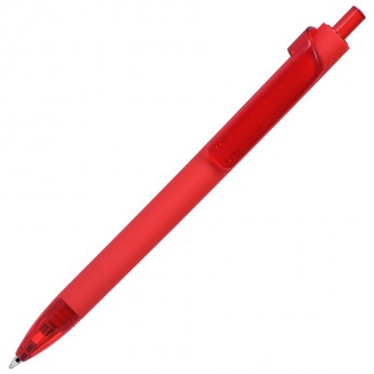 Купить FORTE SOFT, ручка шариковая, красный, пластик, покрытие soft