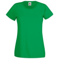 Футболка женская "Original T", зеленый_L, 100% х/б, 145 г/м2 