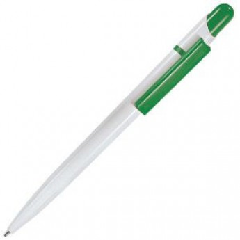 Купить MIR, ручка шариковая, зеленый/белый, пластик