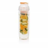 Бутылка для воды с контейнером для фруктов, 500 мл