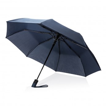 Купить Автоматический складной зонт Deluxe 21”, синий